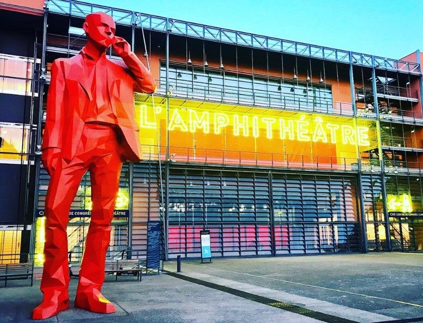 L'Amphithéâtre 3000 de la Cité Internationale