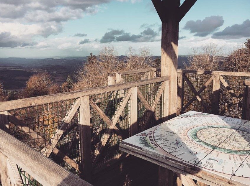 Tour d'observation Mont Saint RIgaud