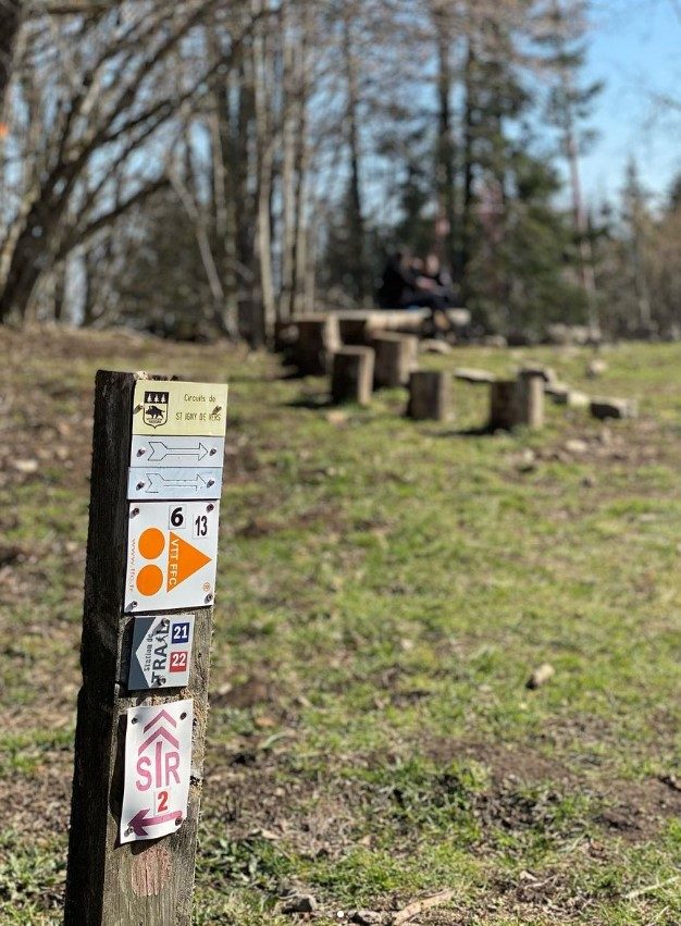 Balisage trail Mont Saint RIgaud - circuit n°21