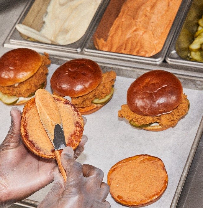 burger poulet lyon popeyes