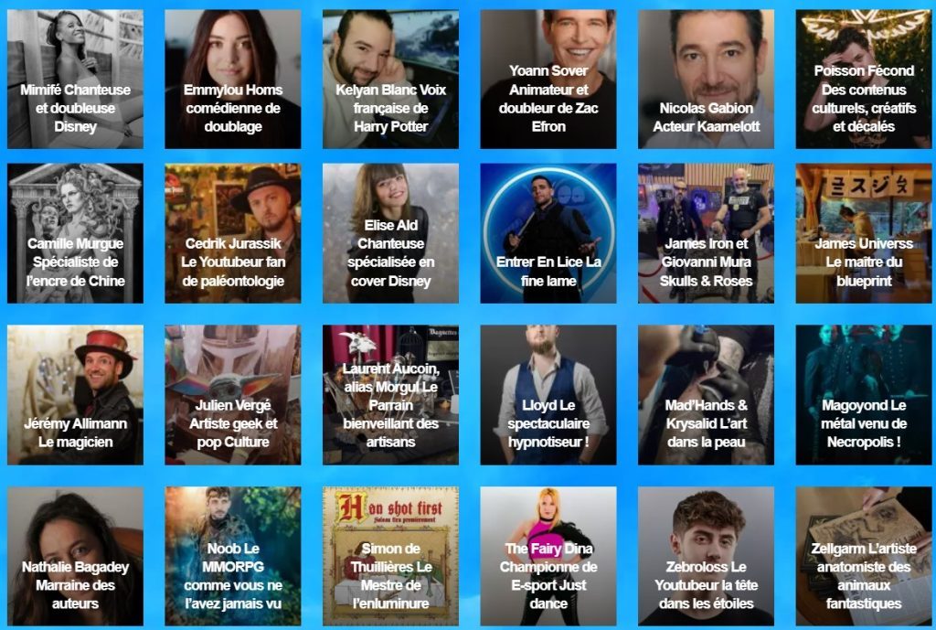 les invités du festival yggdrasil