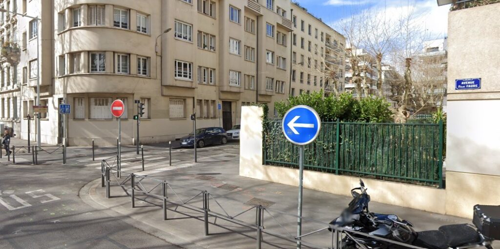 croisement avenue Felix Faure et rue du Lac lyon