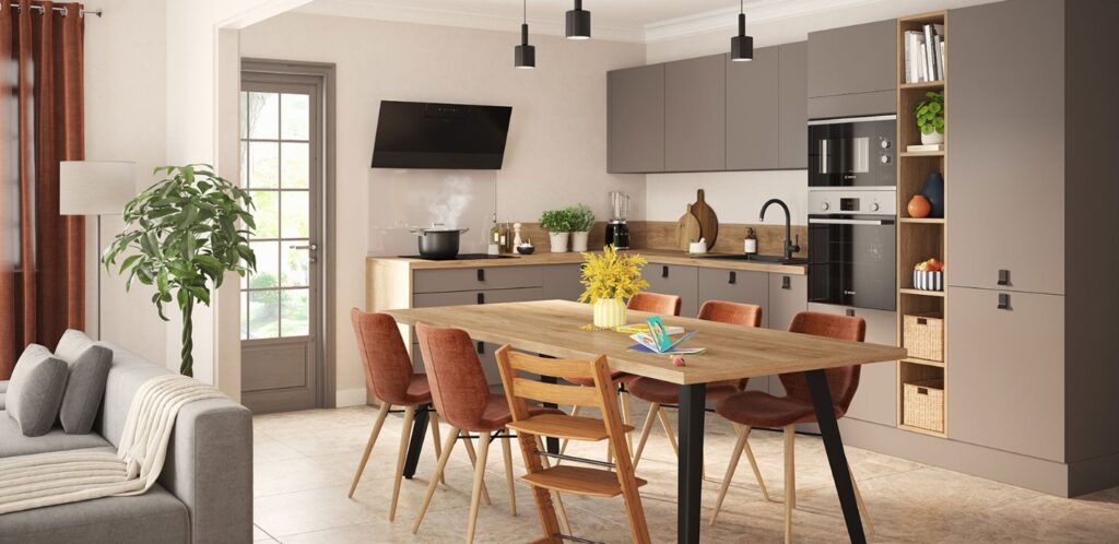 cuisine laser grise
